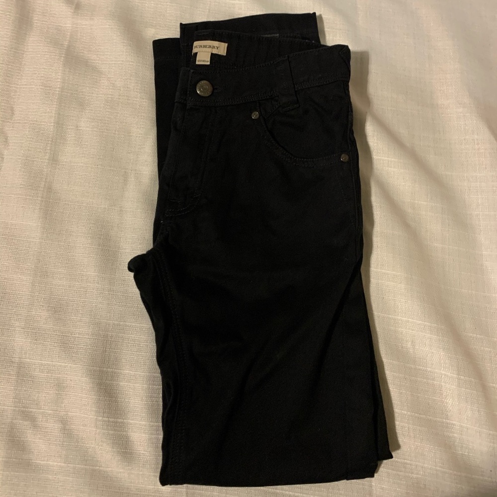 Burberry Black Slacks Boys size 10